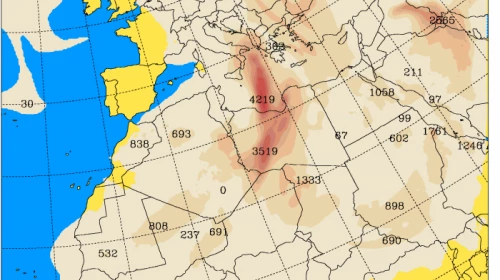 Maltempo in arrivo. Pioverà acqua e sabbia!